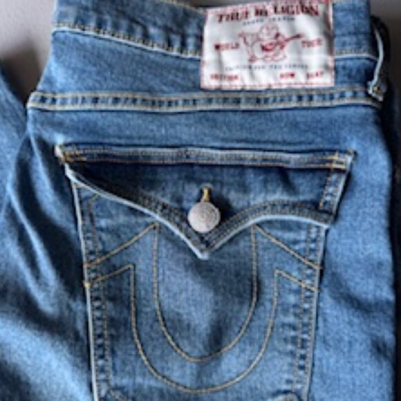True Religion Other - True Religion Geno Relaxed Slim Jeans, 34